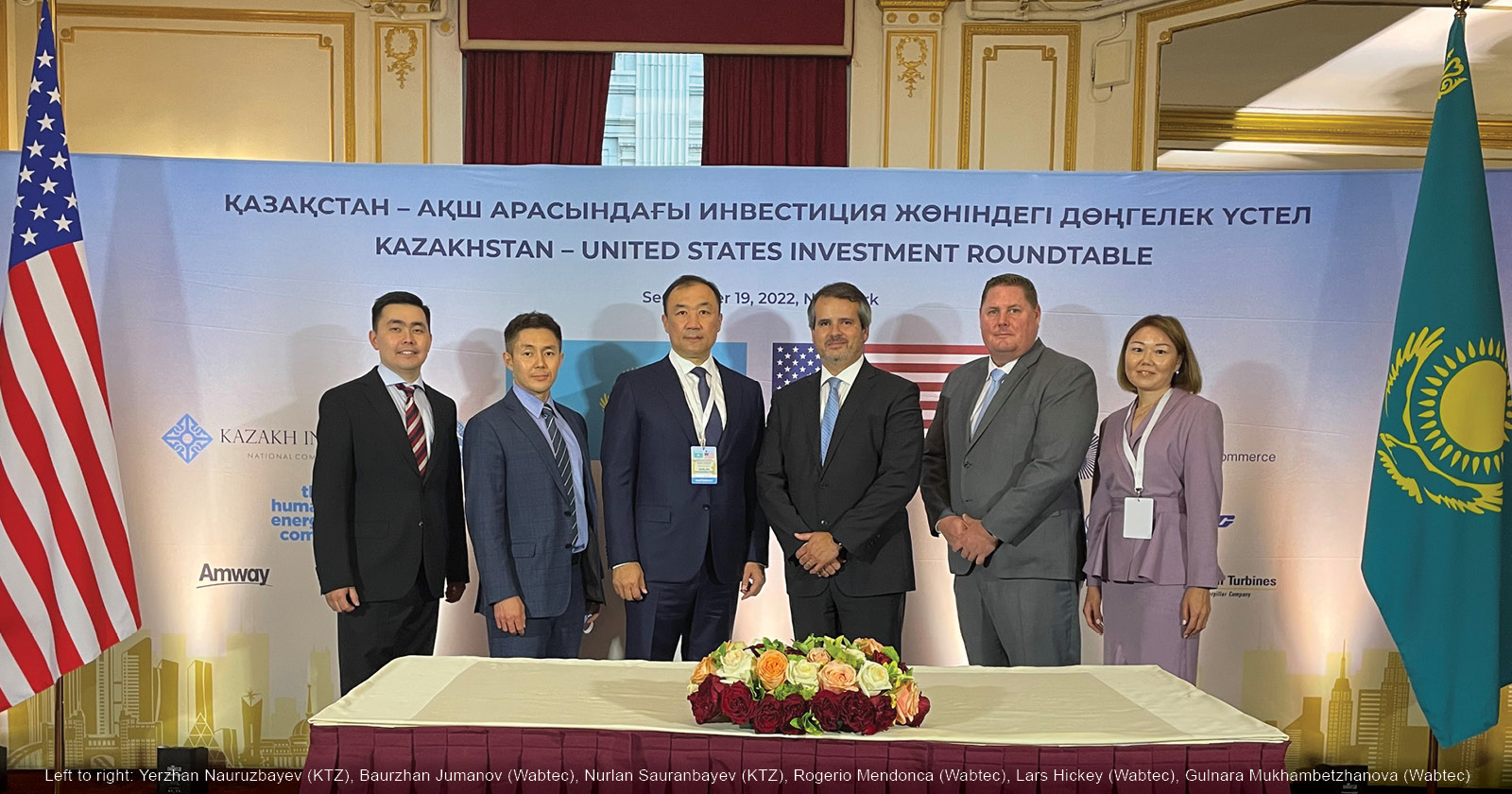 Wabtec and Kazakhstan Temir Zholy Sign $600 Million Memorandum of Understanding for FLXdrive™ Battery-Electric Shunters and NextFuel™ Liquid Natural Gas-Powered Locomotives - Vimarsana News