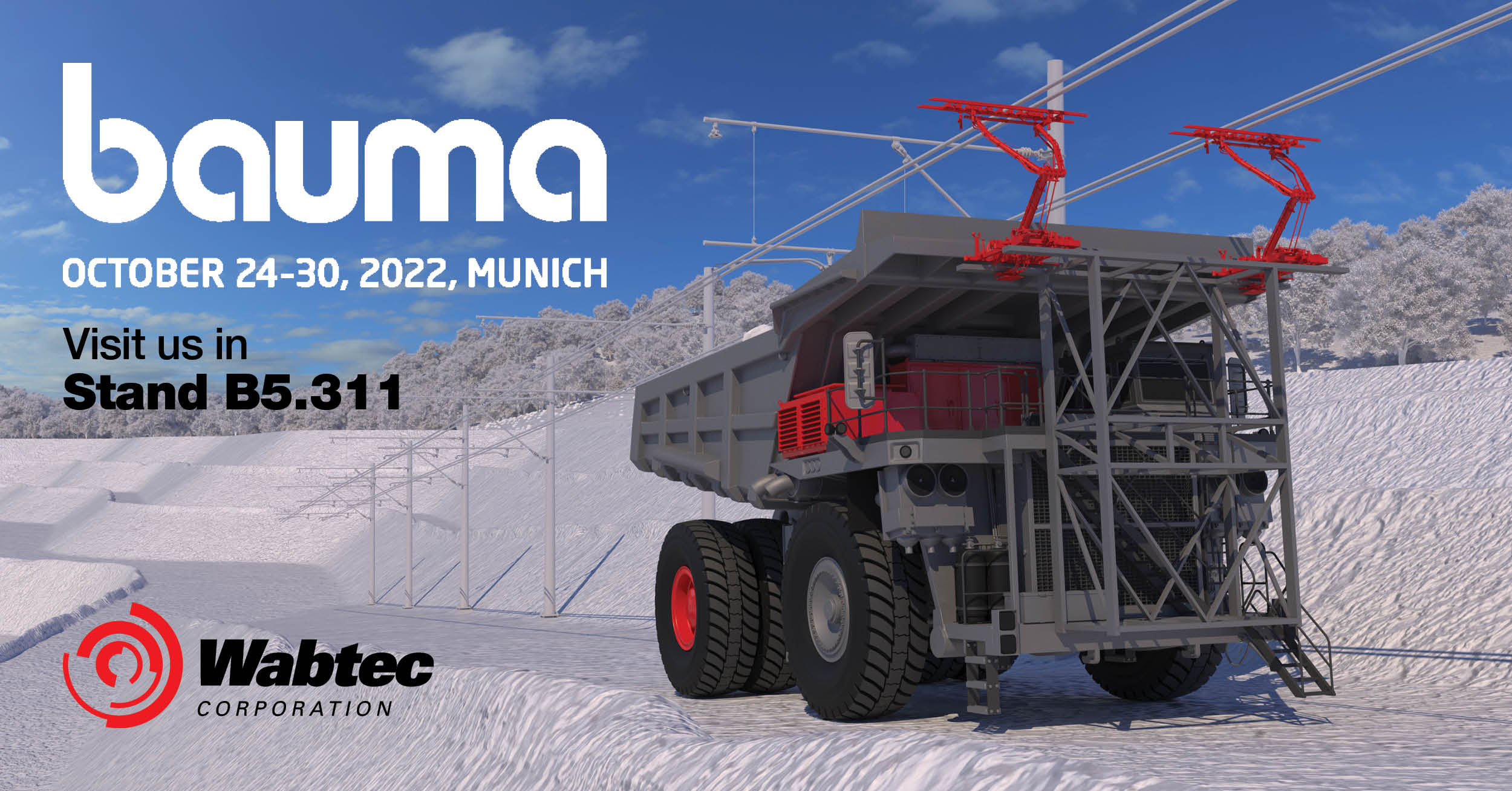 Wabtec to Highlight Electrification and Sustainable Mining Operations at Bauma 2022