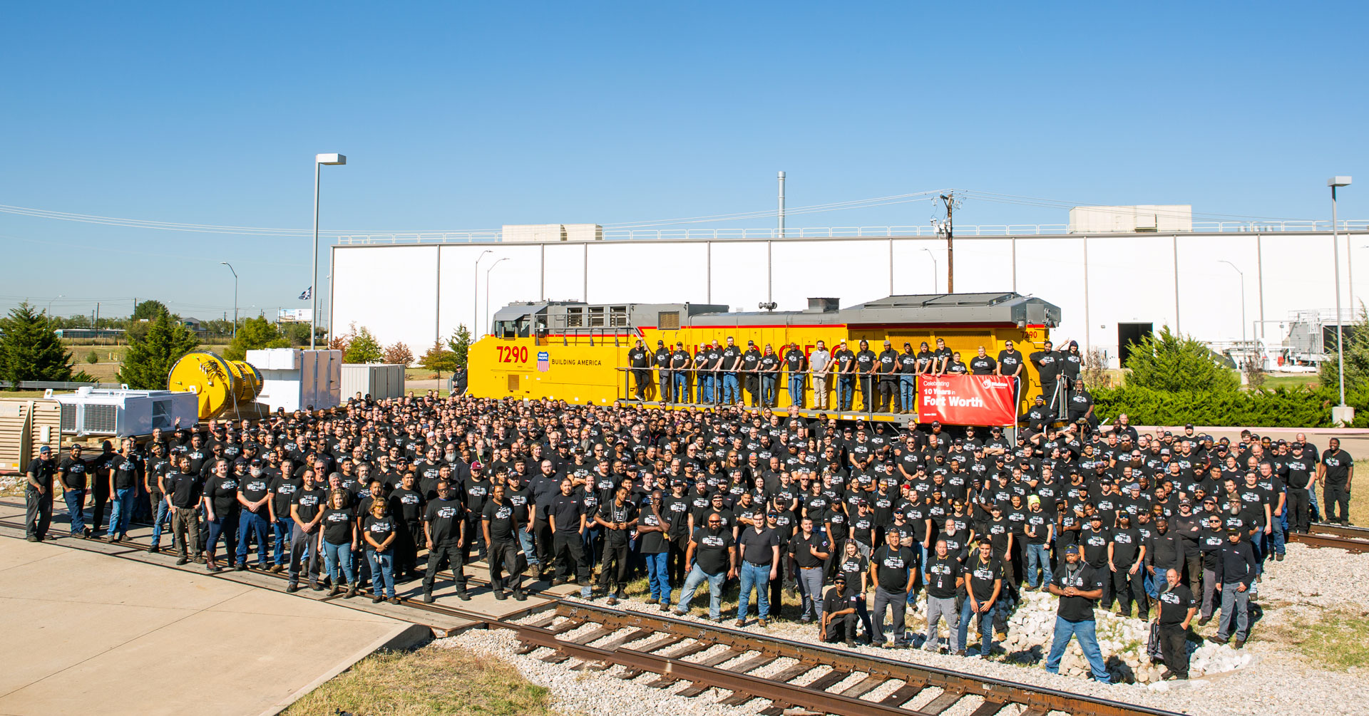 We vieren 10 jaar in Fort Worth