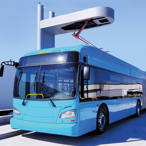Wabtec Transit Bus Power Collection ChargingPANTO 
