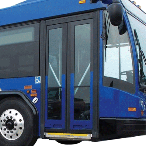  Wabtec Transit Bus Doors and Accessibility Ameriview Door Panel