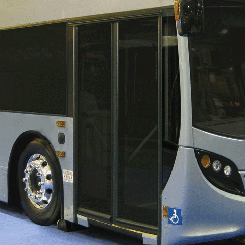  Wabtec Transit Bus Doors and Accessibility CityView Door Panel