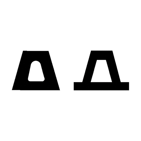 Extruded Rubber Marine Fenders - Trapezoidal