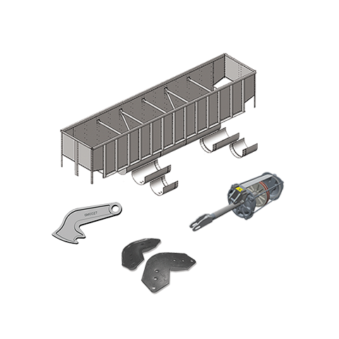 Body Parts & Fabrications for Coal, Hopper & Open-Top Hopper Cars