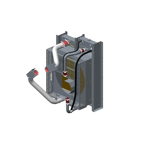 Sectional Radiator - Side-by-Side Engine Mounted