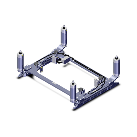 High Suspension Magnetic Track Brake