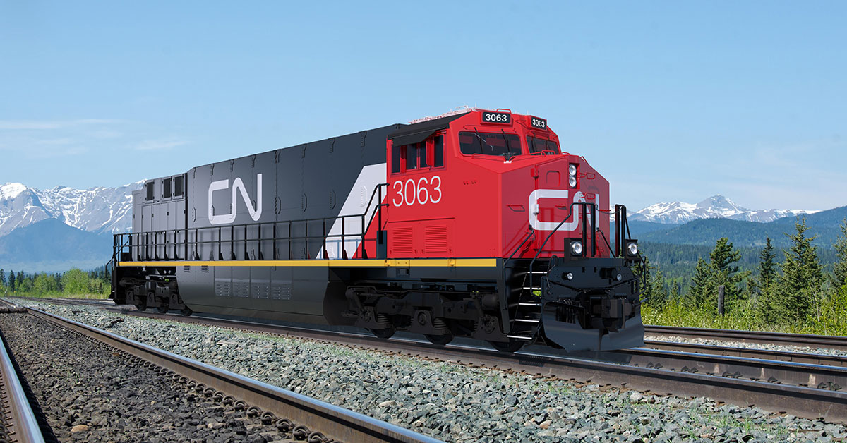 CN Advances Sustainability Efforts With Wabtec's Battery-Electric Locomotive