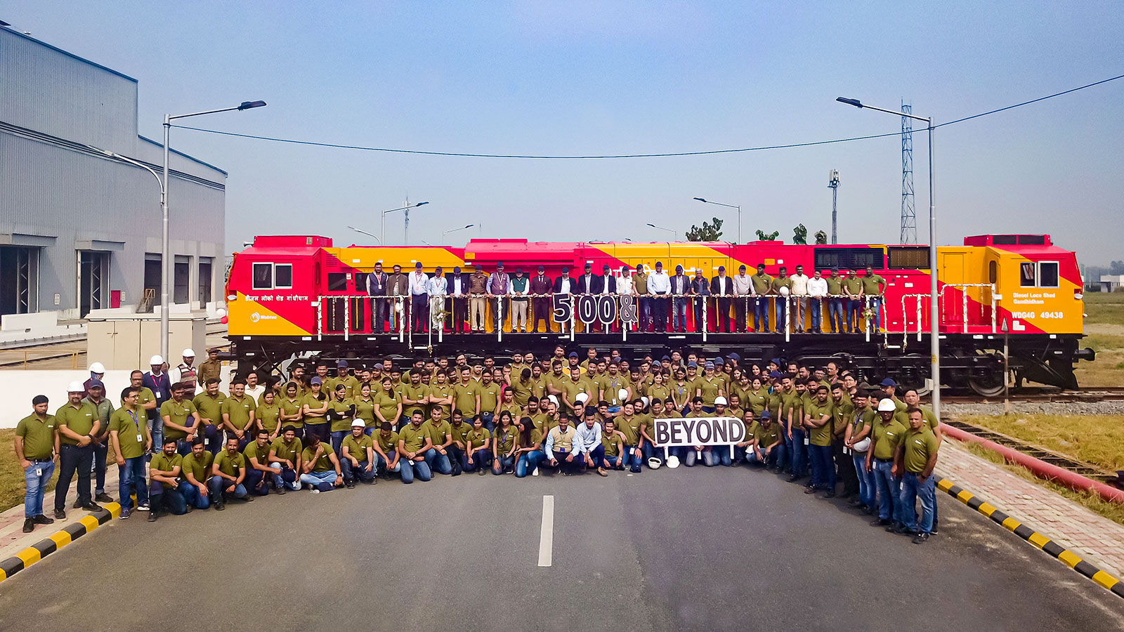 Wabtec Delivers the 500th Evolution Series Locomotive to Indian Railways