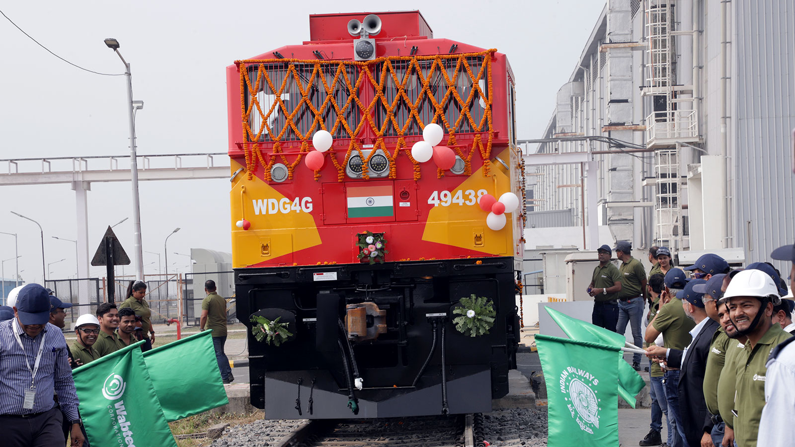 Wabtec Delivers the 500th Evolution Series Locomotive to Indian Railways