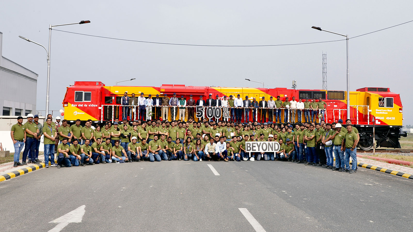 Wabtec Delivers the 500th Evolution Series Locomotive to Indian Railways