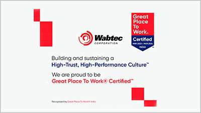 Great Place to Work 2023│Wabtec Corporation - Transit India