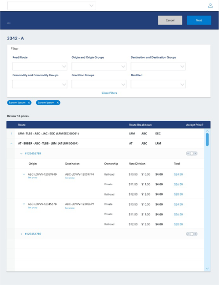 RailConnect Contract Management