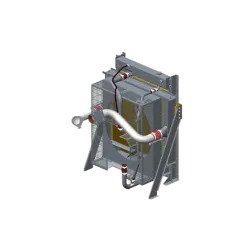 Sectional Radiator - Cross Flow Engine Mounted