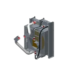 Sectional Radiator - Side-by-Side Engine Mounted