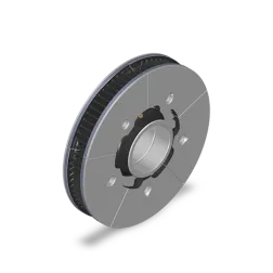 Segmented Axle Mounted Disc