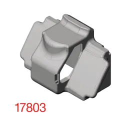 Steel Friction Wedge for ASF Type Trucks - 17803