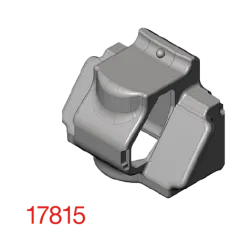 Steel Friction Wedge for ASF Type Trucks - 17815