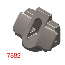 Steel Friction Wedge for ASF Type Trucks - 17882