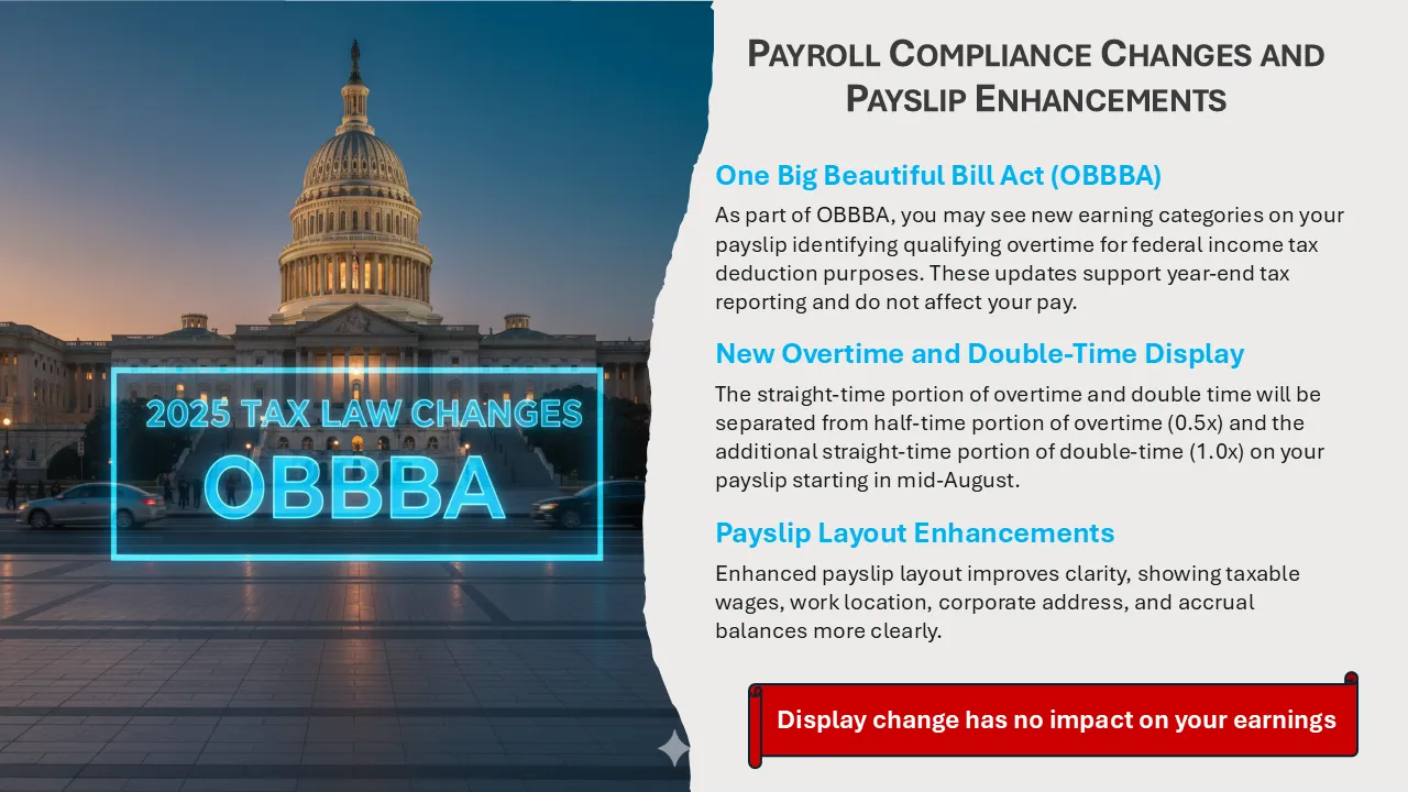 U.S. Payslip Enhancements