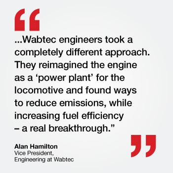 Wabtec EVO Advantage FDL Engine