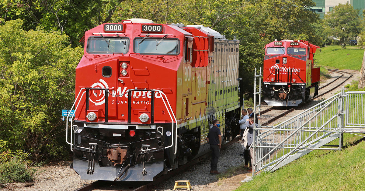 ligning Frank Worthley Betydning Union Pacific Railroad Makes Largest Investment in Wabtec's FLXdrive Battery-Electric  Locomotive | Wabtec Corporation